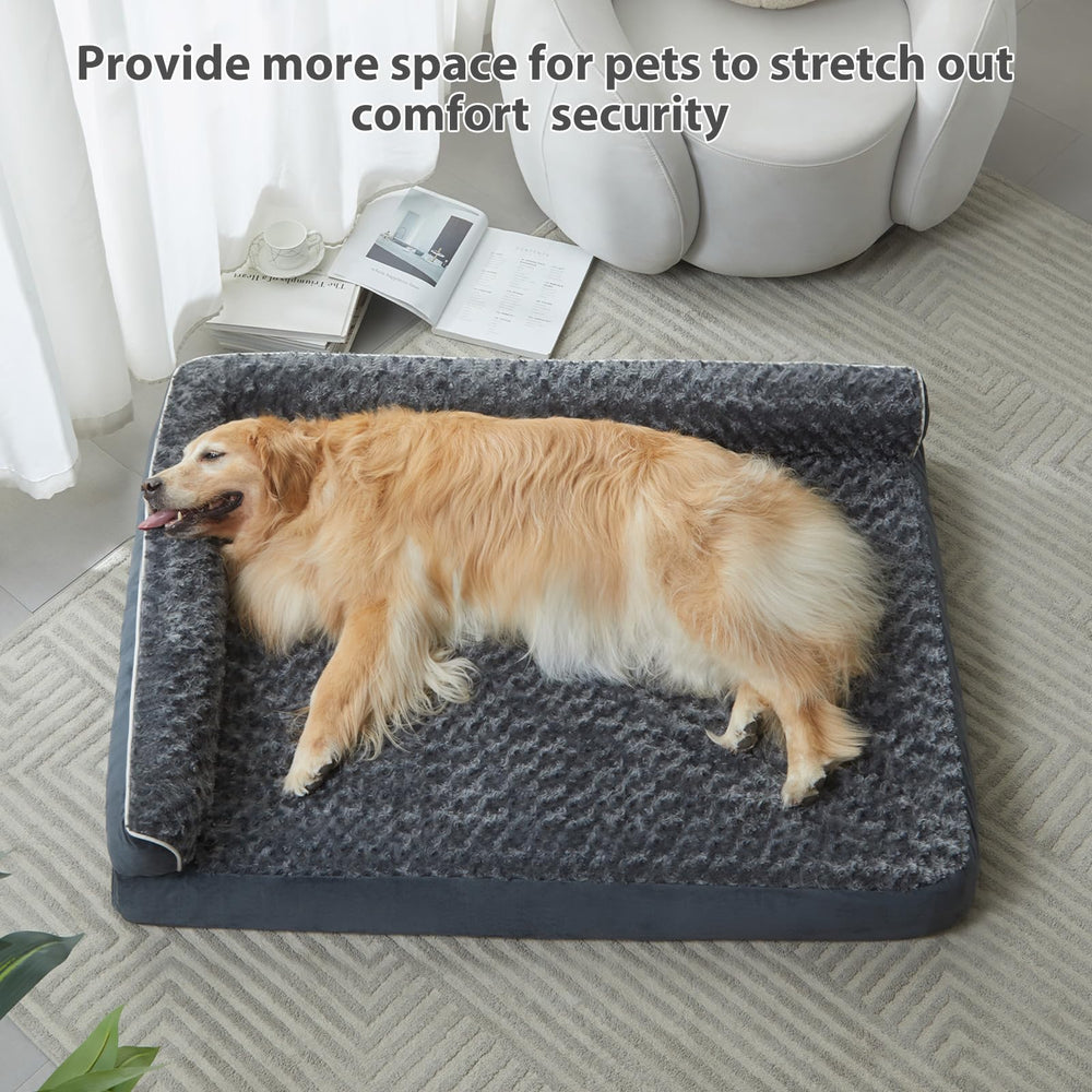 Funda lavable desmontable de la cama BFPETHOME para perros grandes
