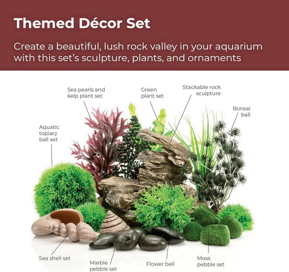 biOrb planta verde, conjunto de plantas para añadir color y suavizar el paisaje.