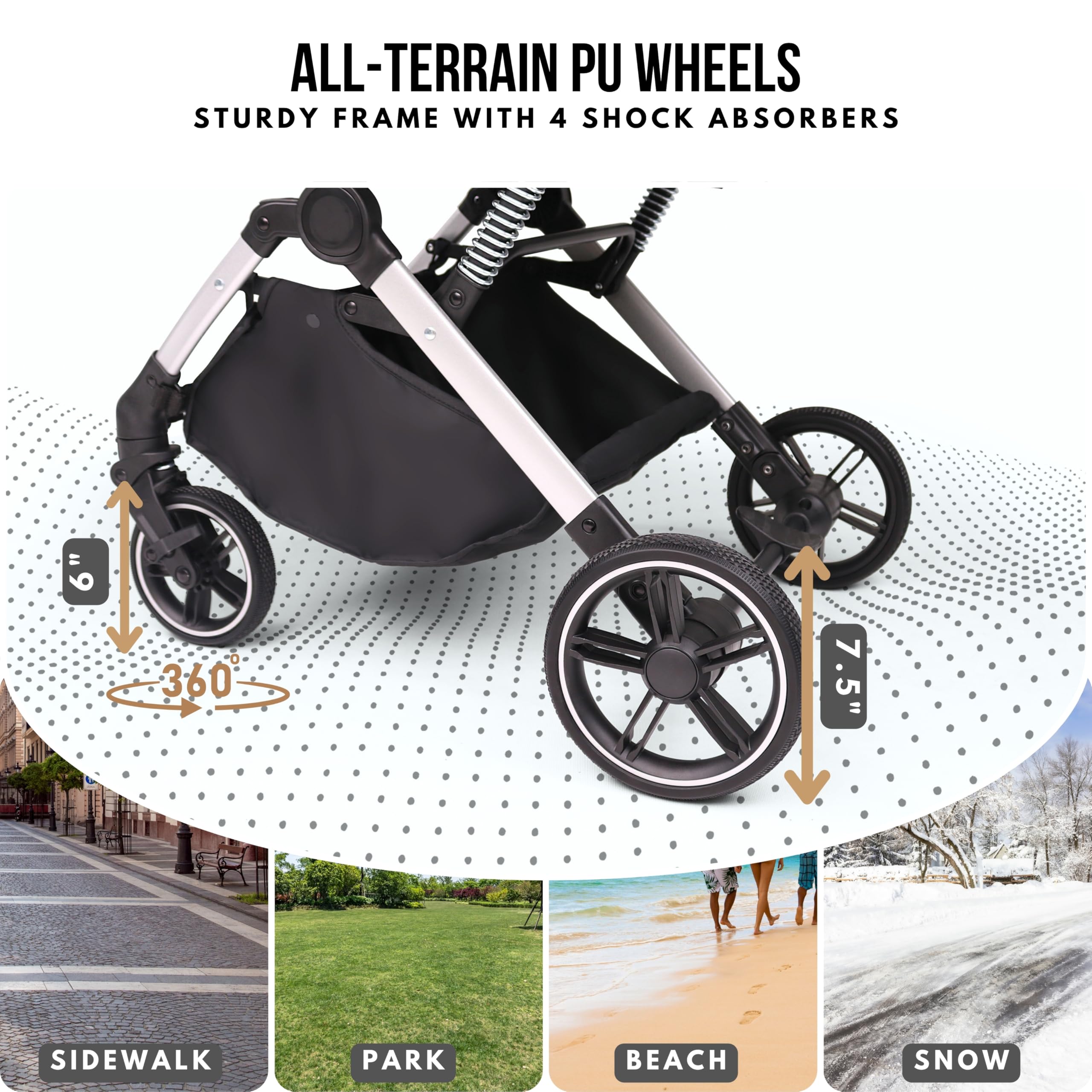 Bicystar carrito plegable para viajar con mascotas de forma cómoda