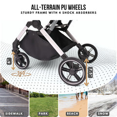 Bicystar carrito plegable para viajar con mascotas de forma cómoda