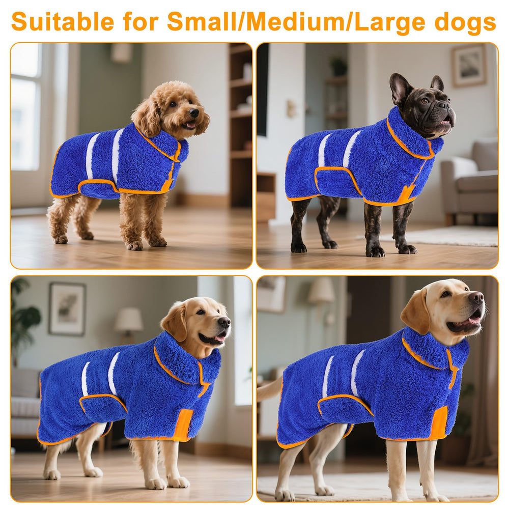Bata Bienbee disponible en varias tallas para diferentes perros.