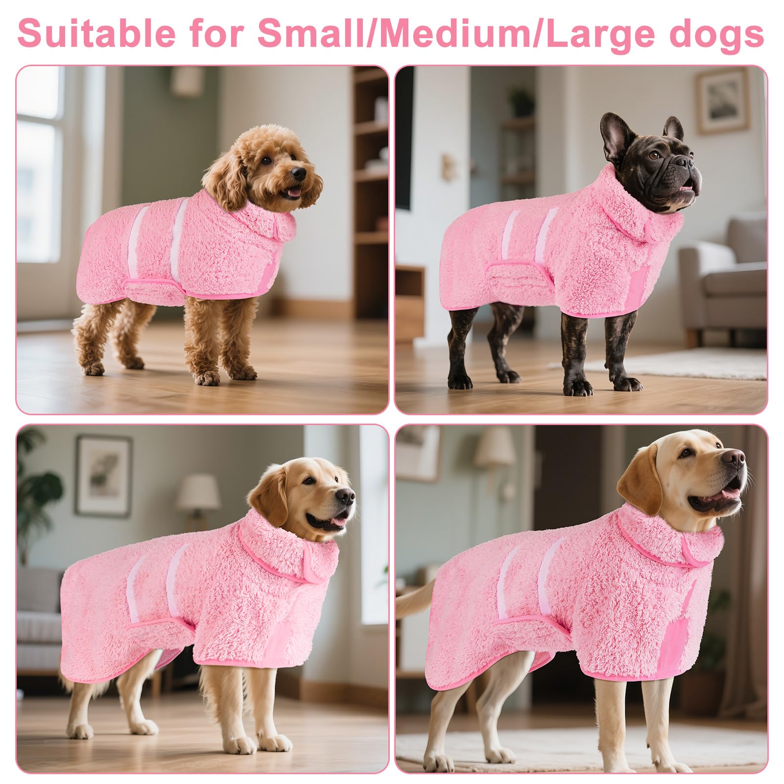 Bata Bienbee disponible en talla XXL para perros grandes.
