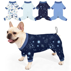 Bienbee Pijamas para perros con diseños brillantes, perfectos para juego y fotos.