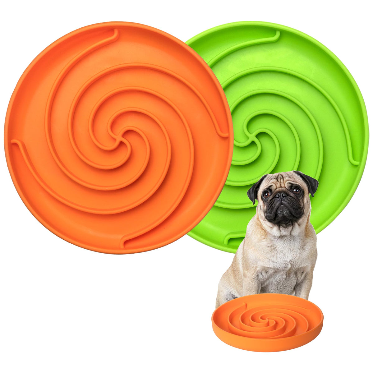 Bifeaw bol alimentacion lenta para perros, promueve comer con pausa y enfoque.