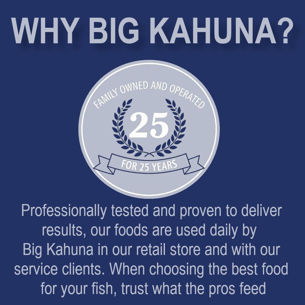 BIG KAHUNA opciones de tamaño de 8 oz a 10 lb.