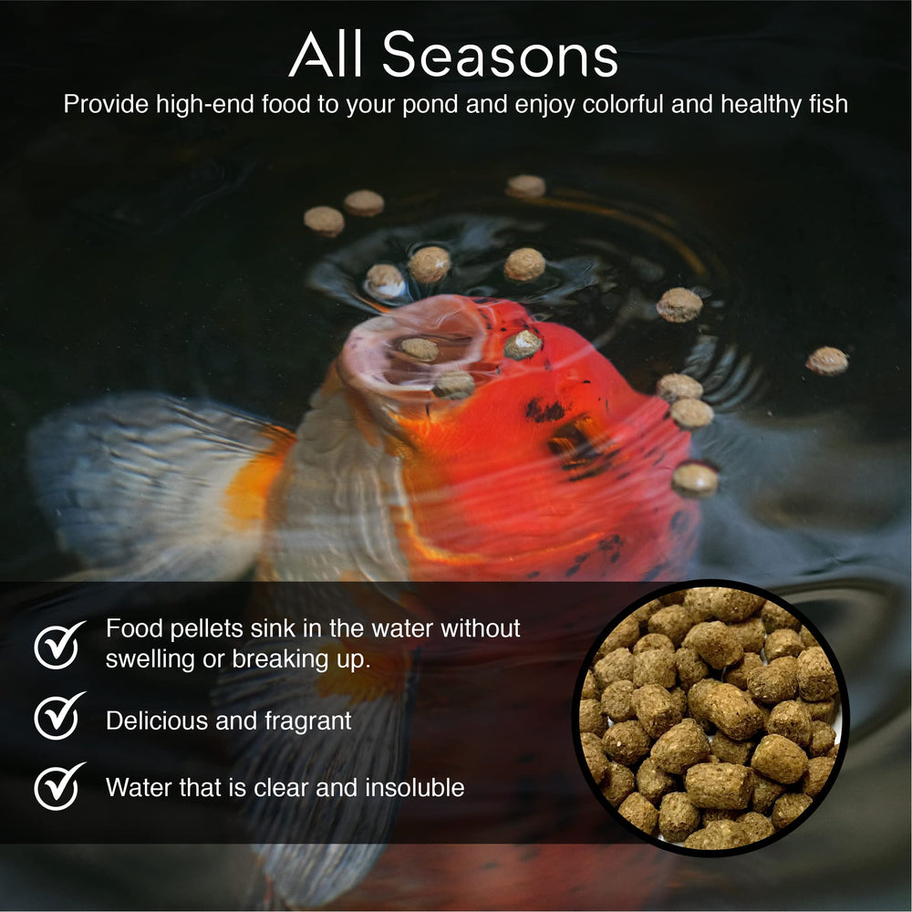 Pellets Big Kahuna para estanque, tamaño 3/16-1/4 para kois.