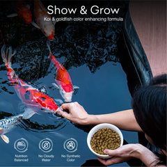Big Kahuna Pellets para Estanque: empaque de 45 lb para estanques grandes.