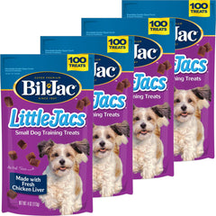 Bil-Jac Little Jacs: recompensa de pollo deliciosa para entrenar perros pequeños