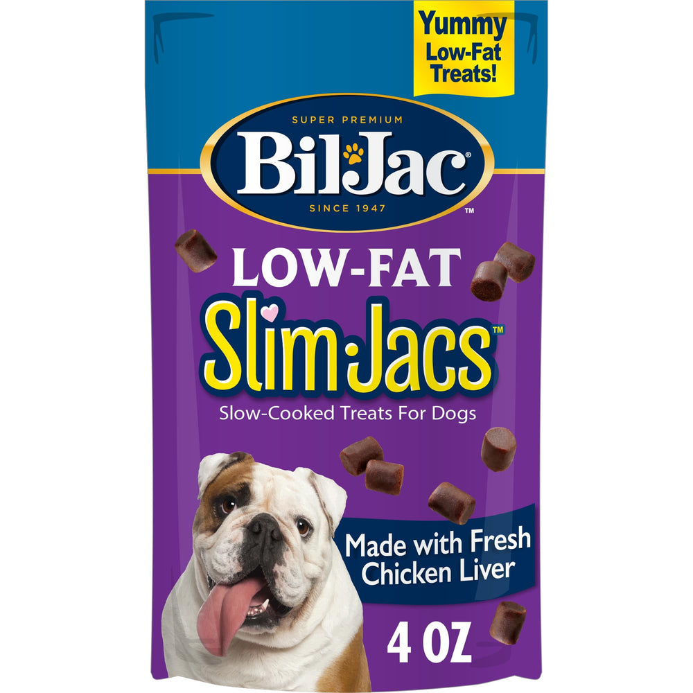 Bil-Jac SlimJacs: bolsa de tratamiento bajo grasa para premiar sin culpa.