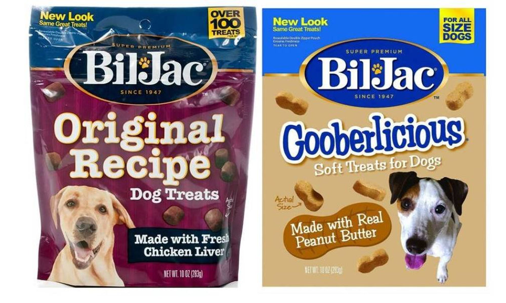 Trata suave Bil-Jac con hígado de pollo, ideal para perros medianos y grandes
