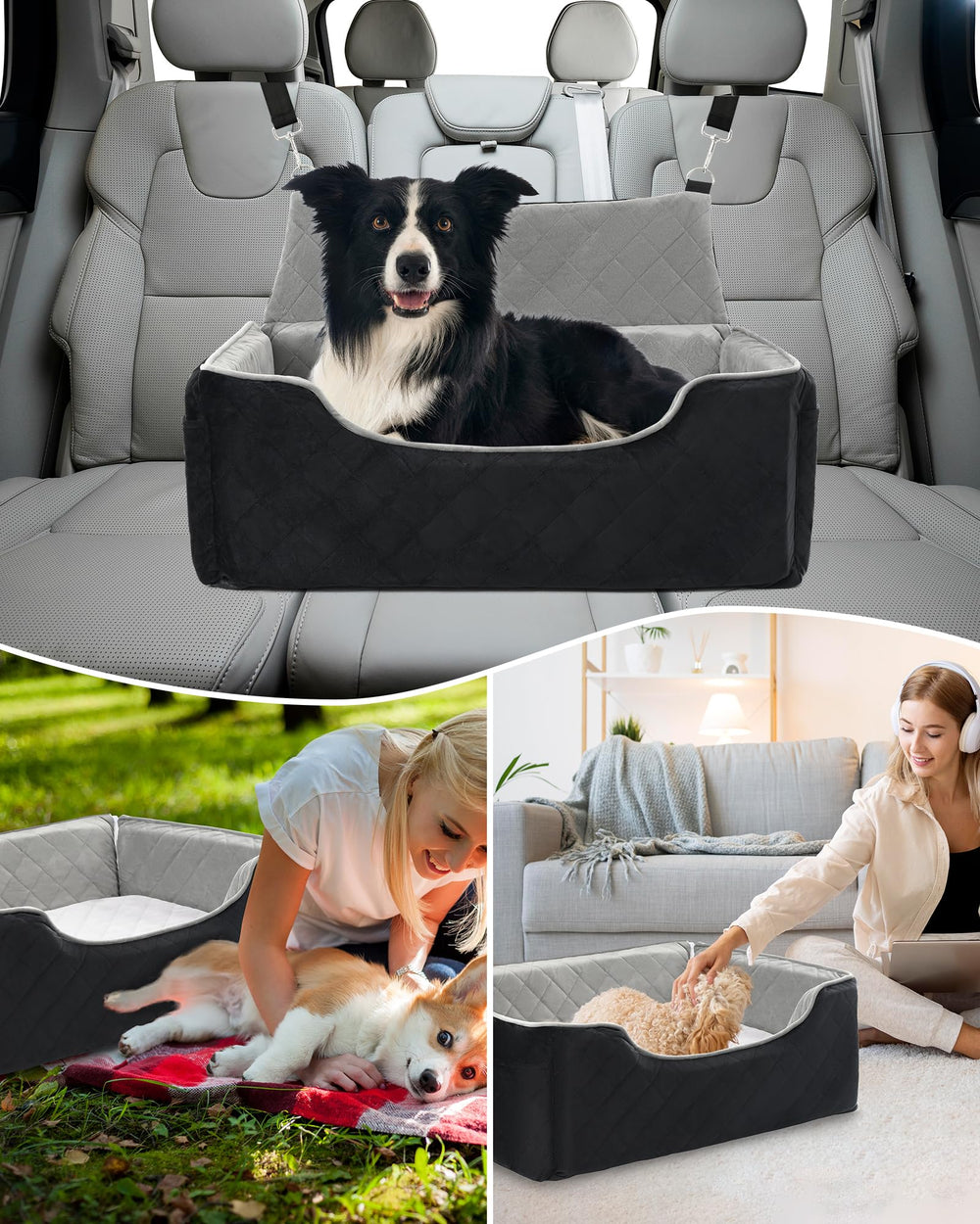 bilypaws diseno-desmontable-transportable: fácil de quitar para limpieza y traslado.