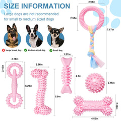 Bininl juguete denticion cachorro formas variadas para juego diario.