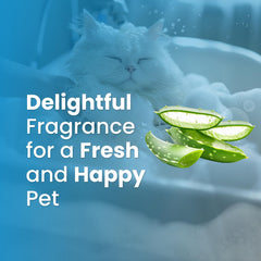 Bio PetActive Cat Shampoo: espuma suave que facilita el deslizamiento del peine.
