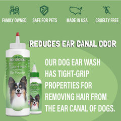Bio-Groom polvo para orejas de gato, higiene suave