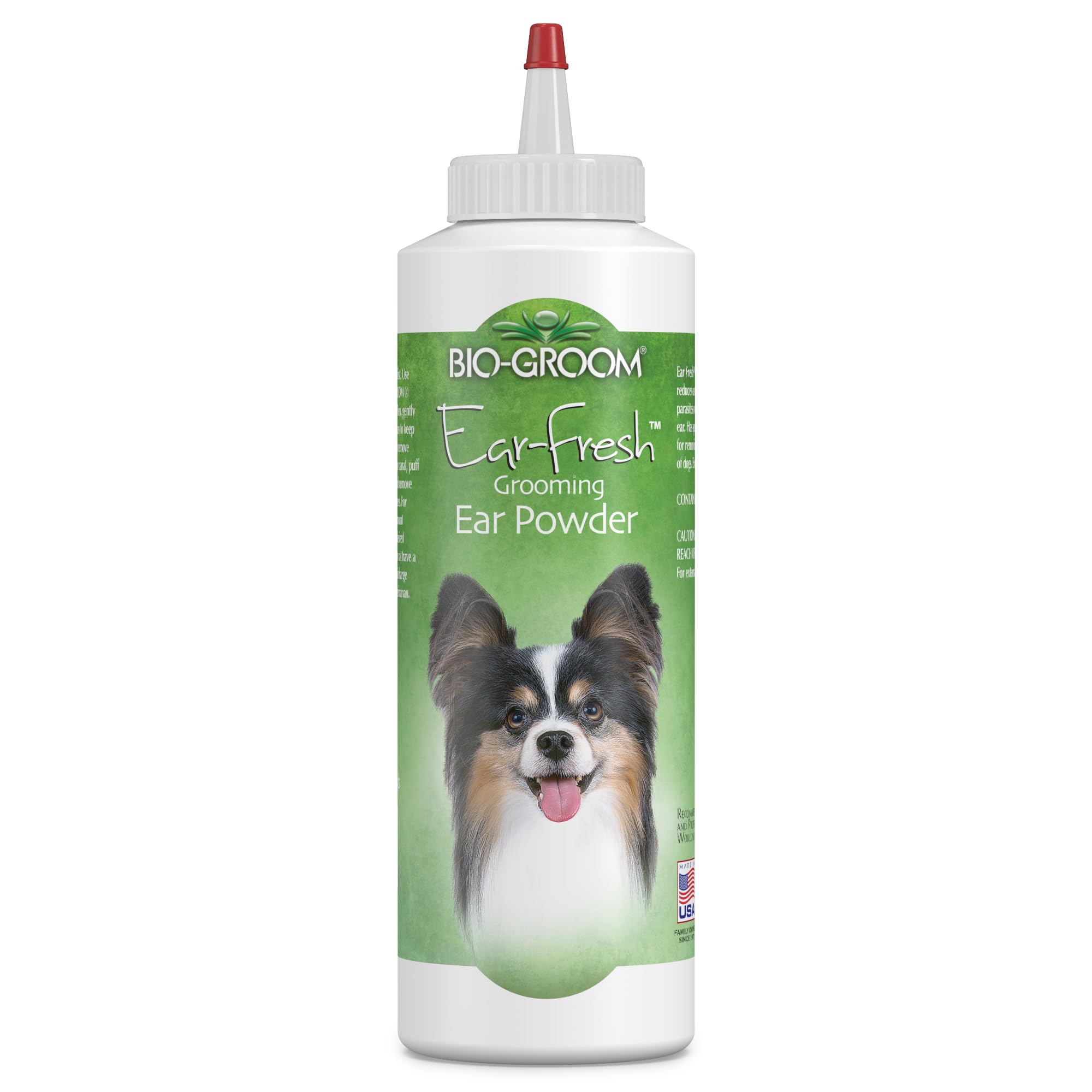 Bio-Groom polvo para orejas de perro para limpieza diaria y frescura