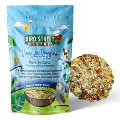 Bird Street Bistro alimento para periquitos con variedad de sabores para mantener el interés.