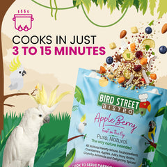 Bird Street Bistro frutas deshidratadas naturales para sabor agradable.