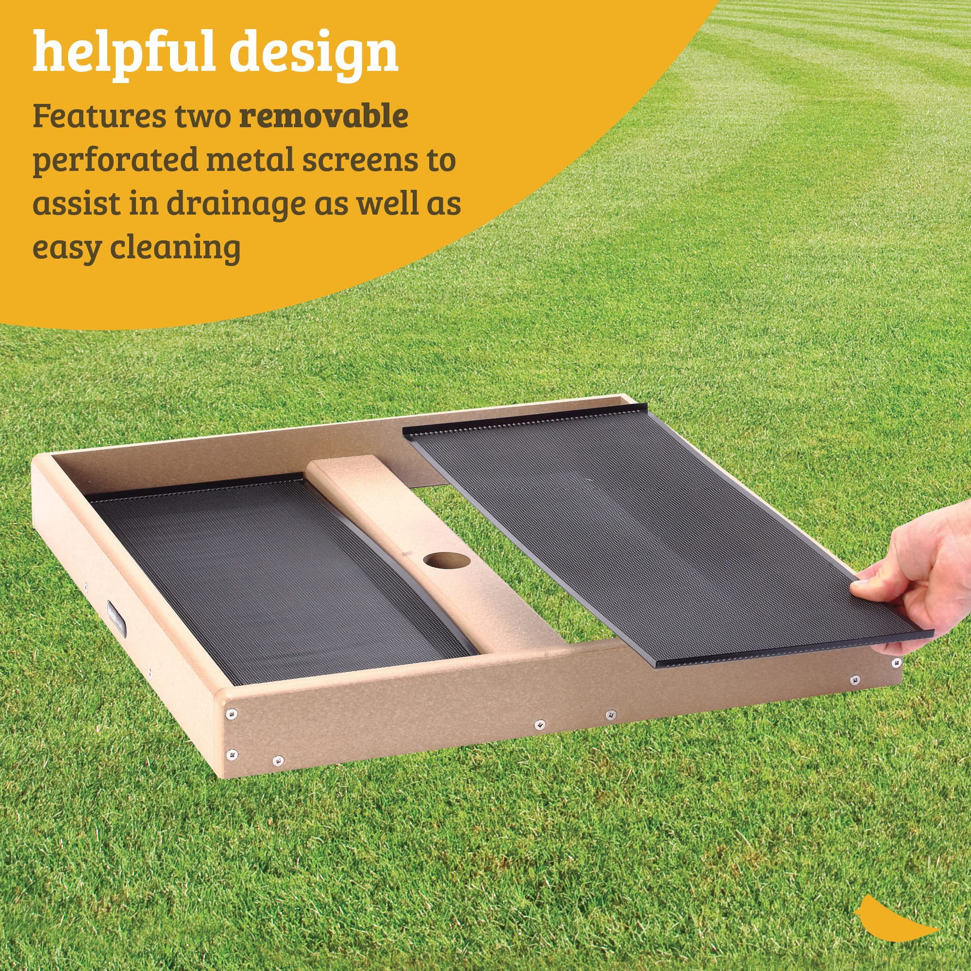Birds Choice plataforma abierta adaptable a semillas variadas.