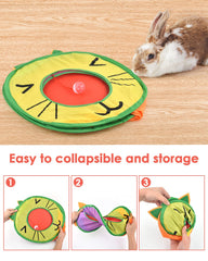 Bissap cubo con tres ventanitas, estimula curiosidad y exploración.