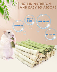 Bissap palitos de bambú dulce, fuente de fibra para la digestión.