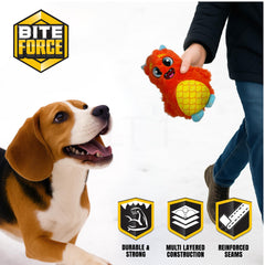 Bite Force costuras reforzadas para morder sin desgaste