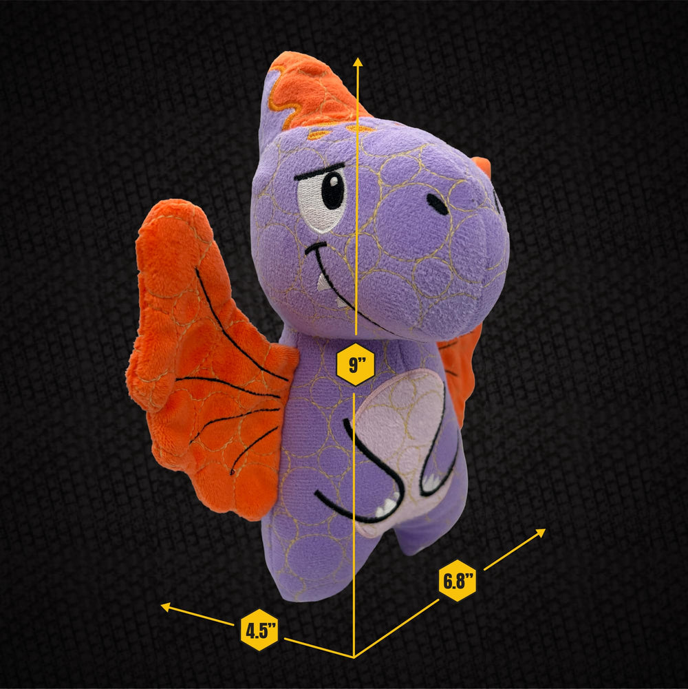 Bite Force Dino juego interior y exterior para perros activos.