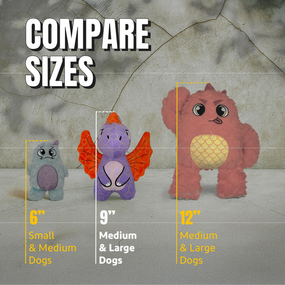Bite Force Dino tamaño mediano para perros de tamaño medio y uso diario.