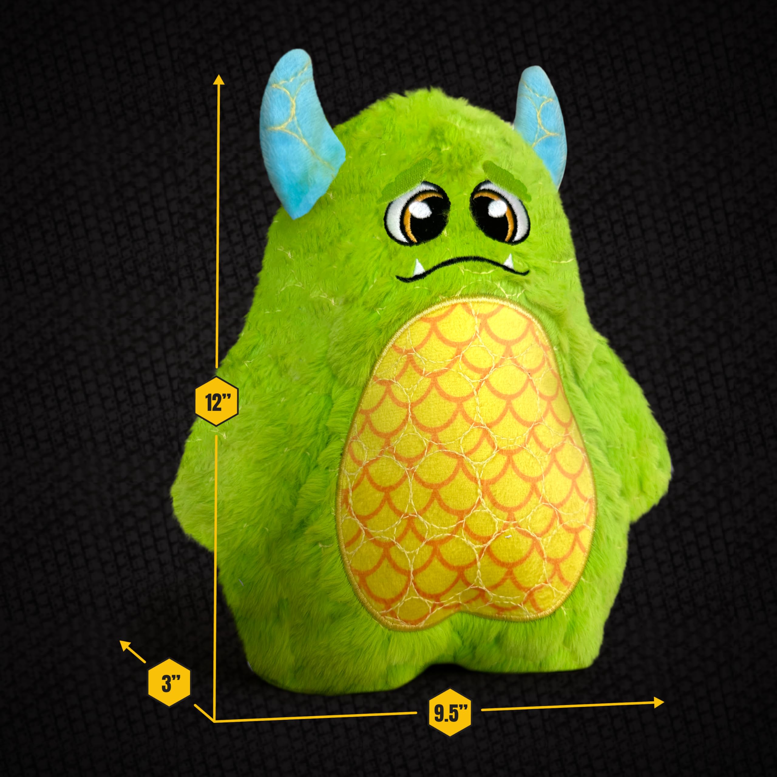 Bite Force Monstruo Verde, mordidas agresivas soportadas por tela resistente