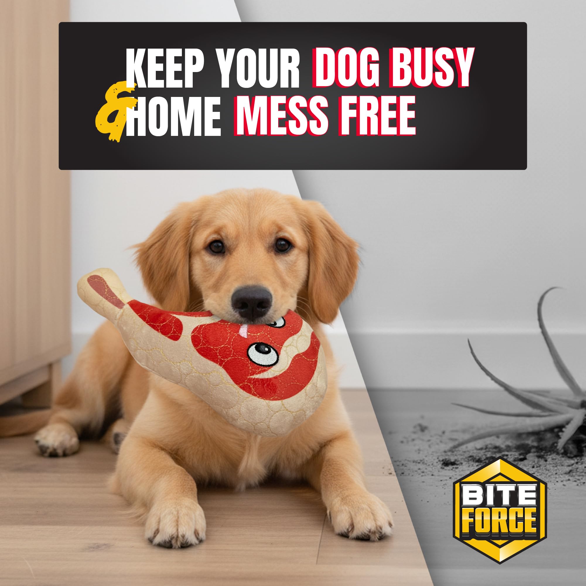 Bite Force Regalo ideal para cumpleaños de perros y entretenimiento diario.