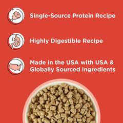 BIXBI RAWBBLE; paquete de 10oz, práctico para comidas y premios.