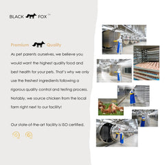 BLACK FOX envase reciclable de 4oz, opción sostenible.