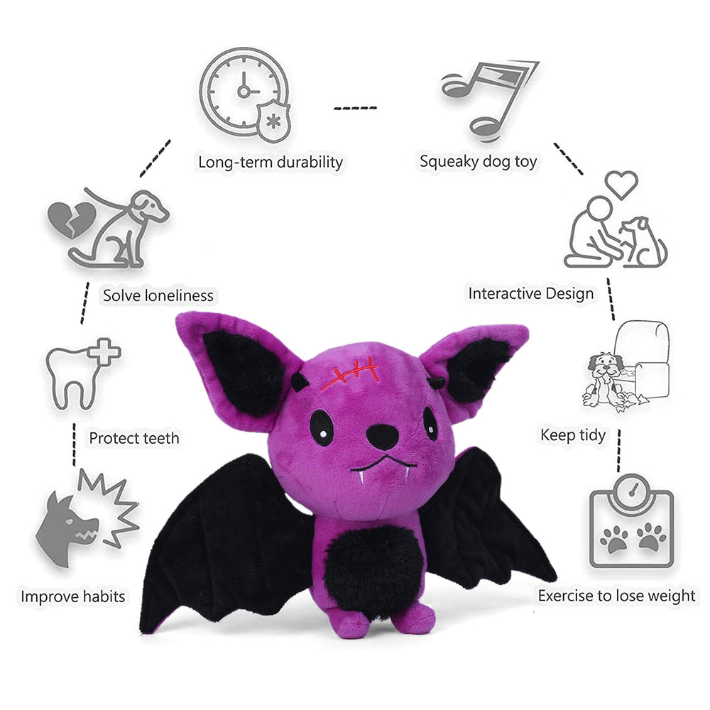 Blnboimrun peluche mordedor para perros con crujido integrado