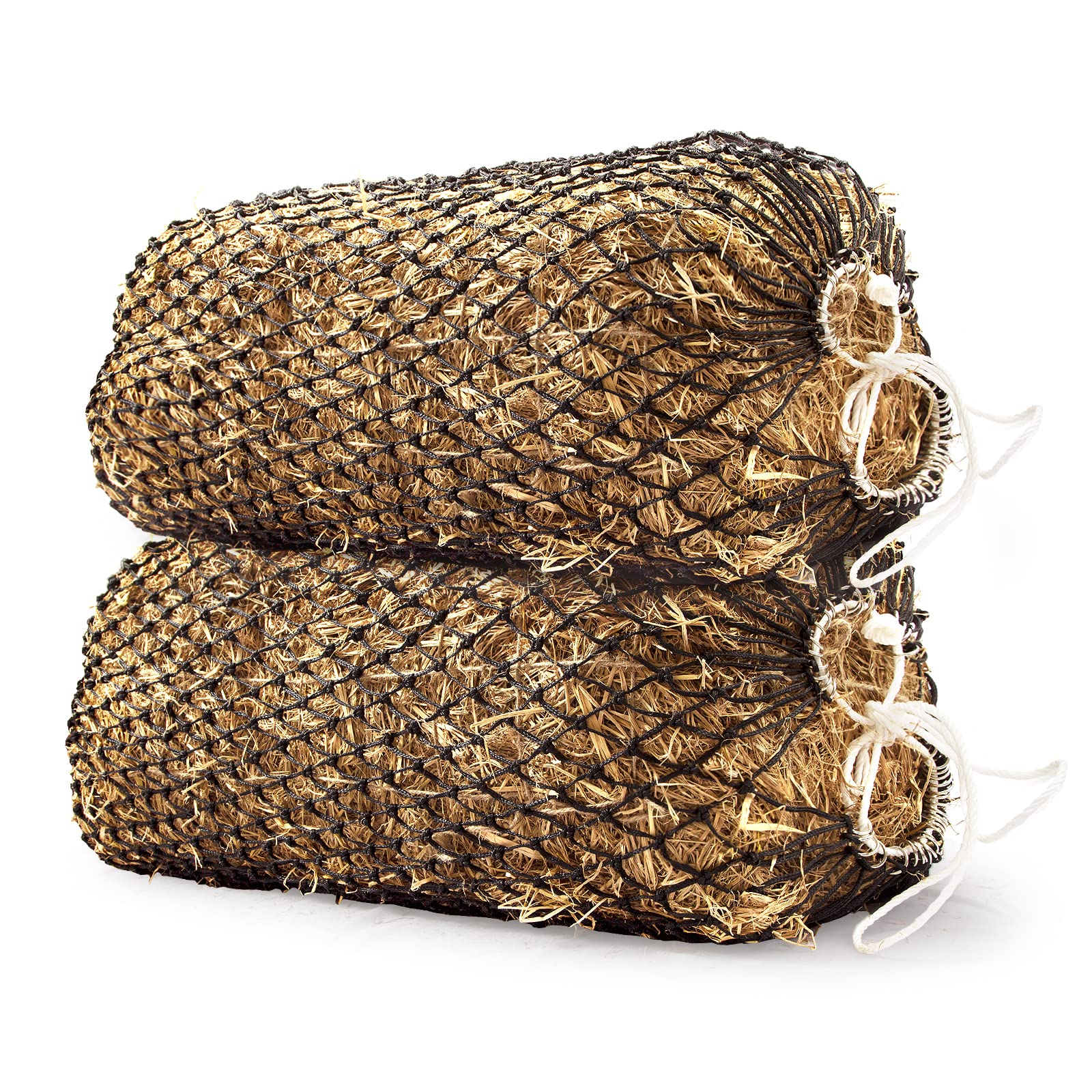 Bloomoak dispensador de heno de flujo lento, duradero en PE para uso interior y exterior.