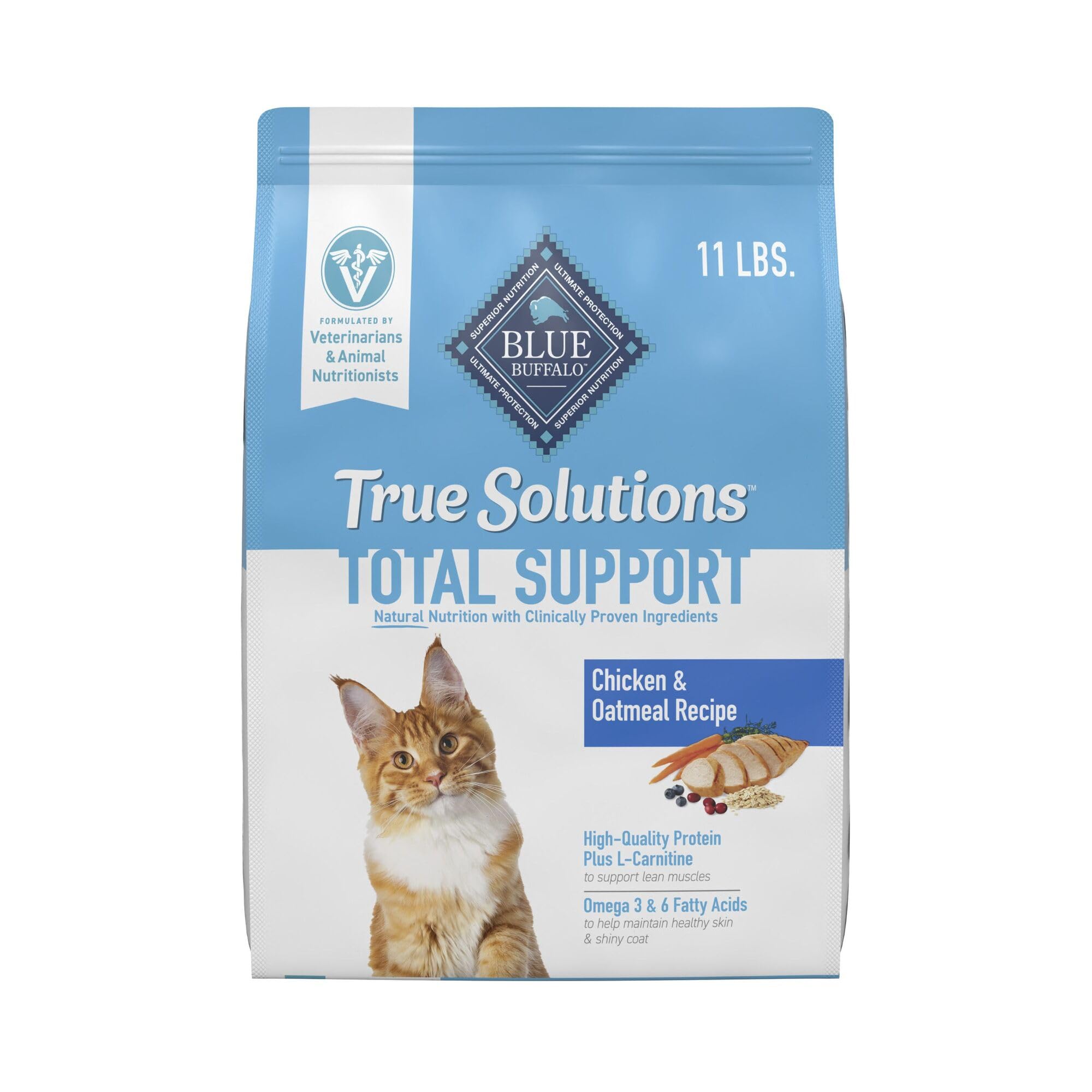 Blue Buffalo Total Apoyo: alimento seco para gatos con pollo real