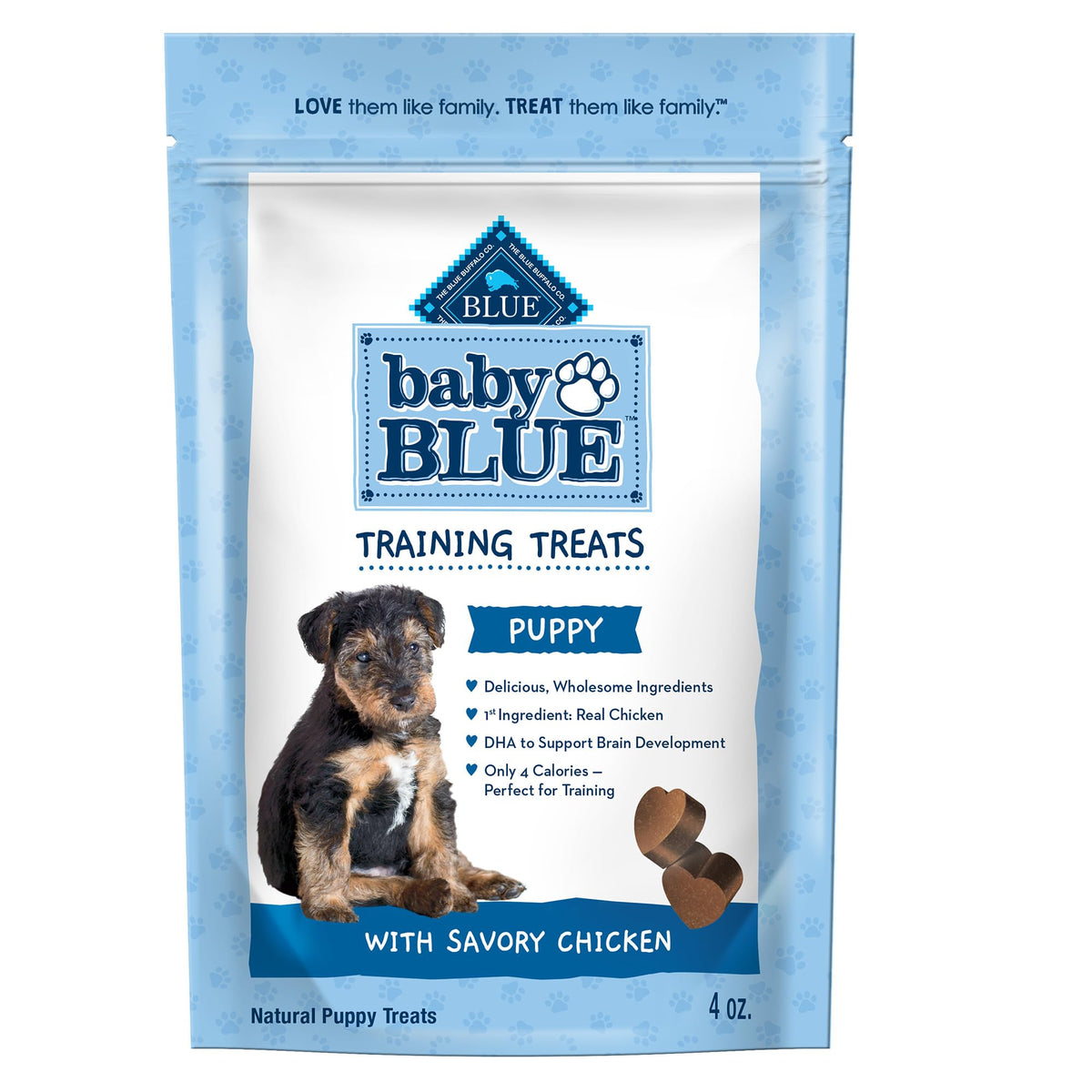 Blue Buffalo Baby BLUE entrenamiento con trozos de pollo real para recompensa