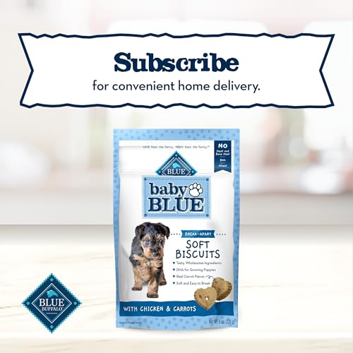 Blue Buffalo Baby BLUE galletas útiles para entrenamiento diario.