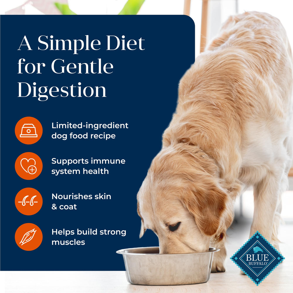 Blue Buffalo Basics: apoyo articular con glucosamina y condroitina para movilidad.