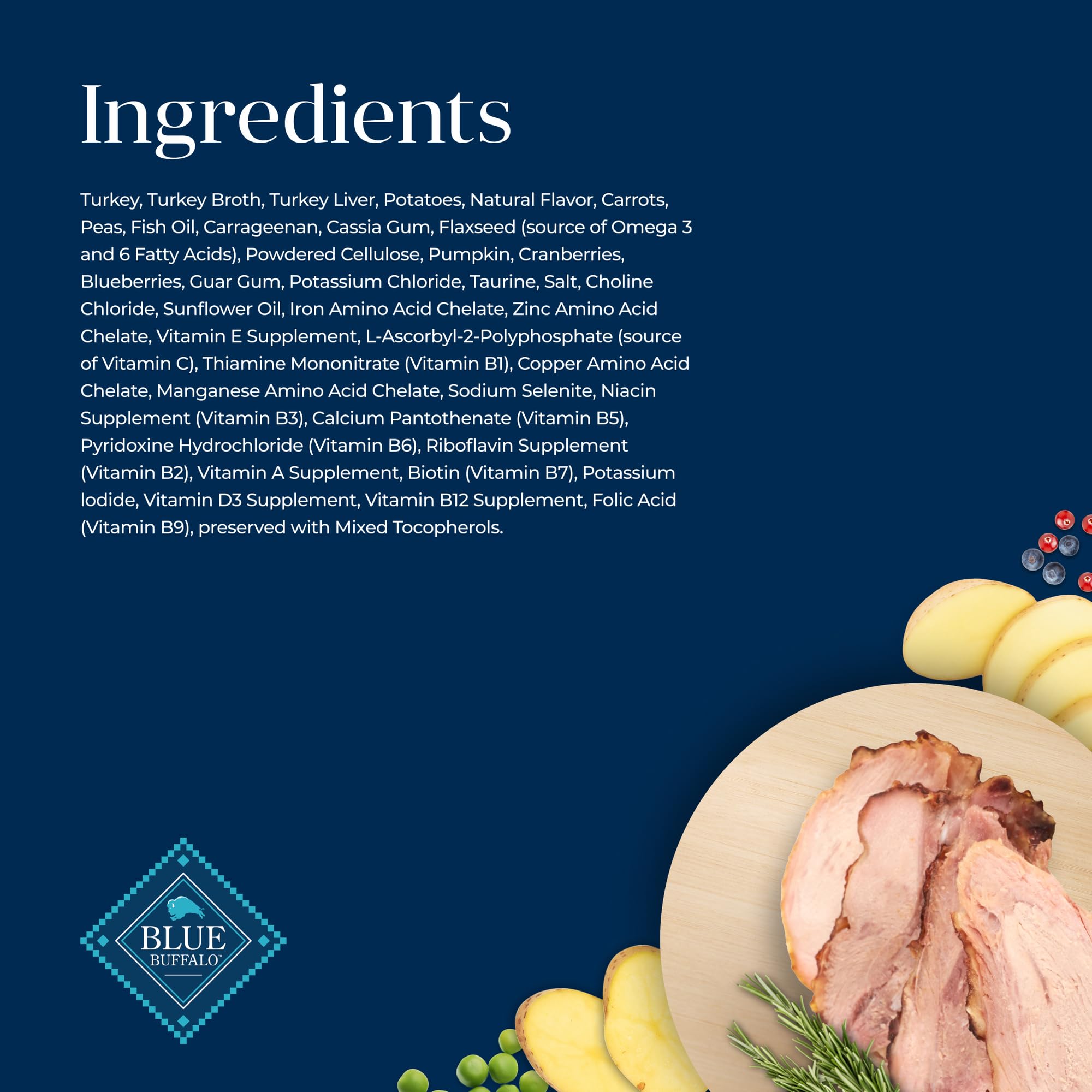 Blue Buffalo Basics: fragmentos antioxidantes para soporte inmunológico