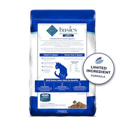 Blue Buffalo Basics Gato, piel y pelaje sanos gracias a omega 3 y 6.