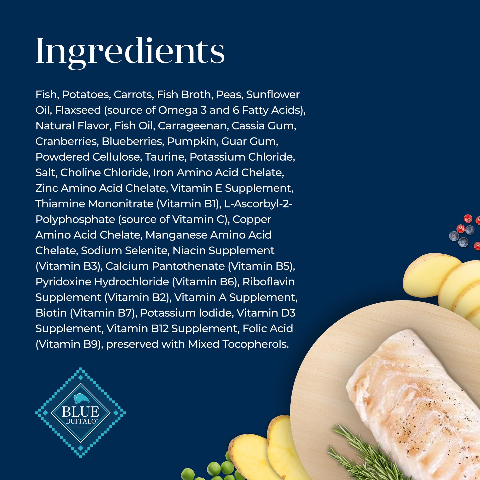 Blue Buffalo Basics: LifeSource Bits antioxidantes para apoyo general.