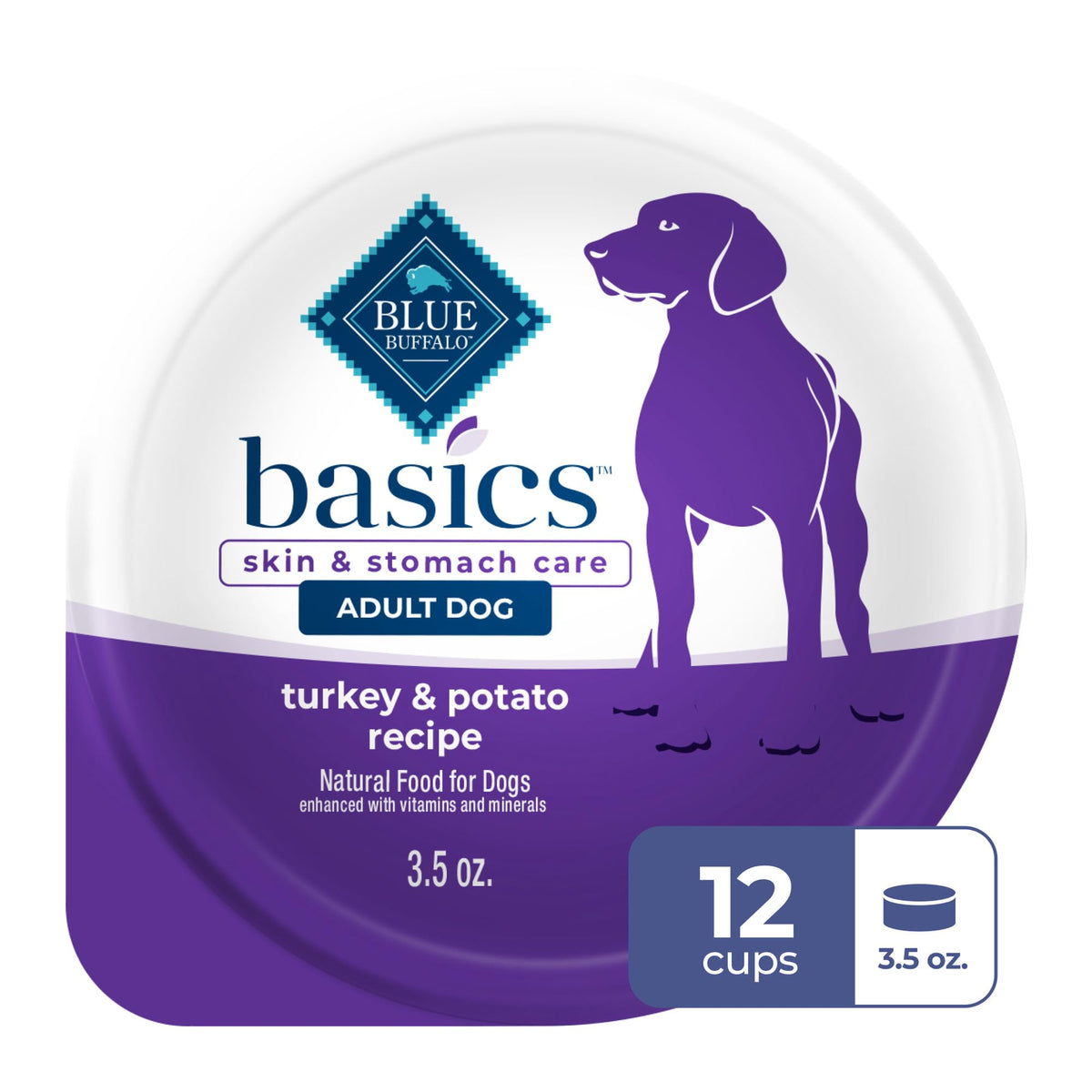 Blue Buffalo Basics con pavo real como ingrediente principal para perros pequeños