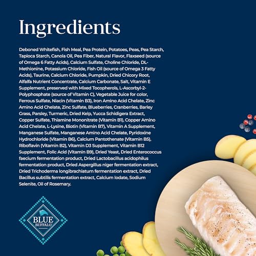 Blue Buffalo Basics: receta de pescado y papa para paladar exigente.