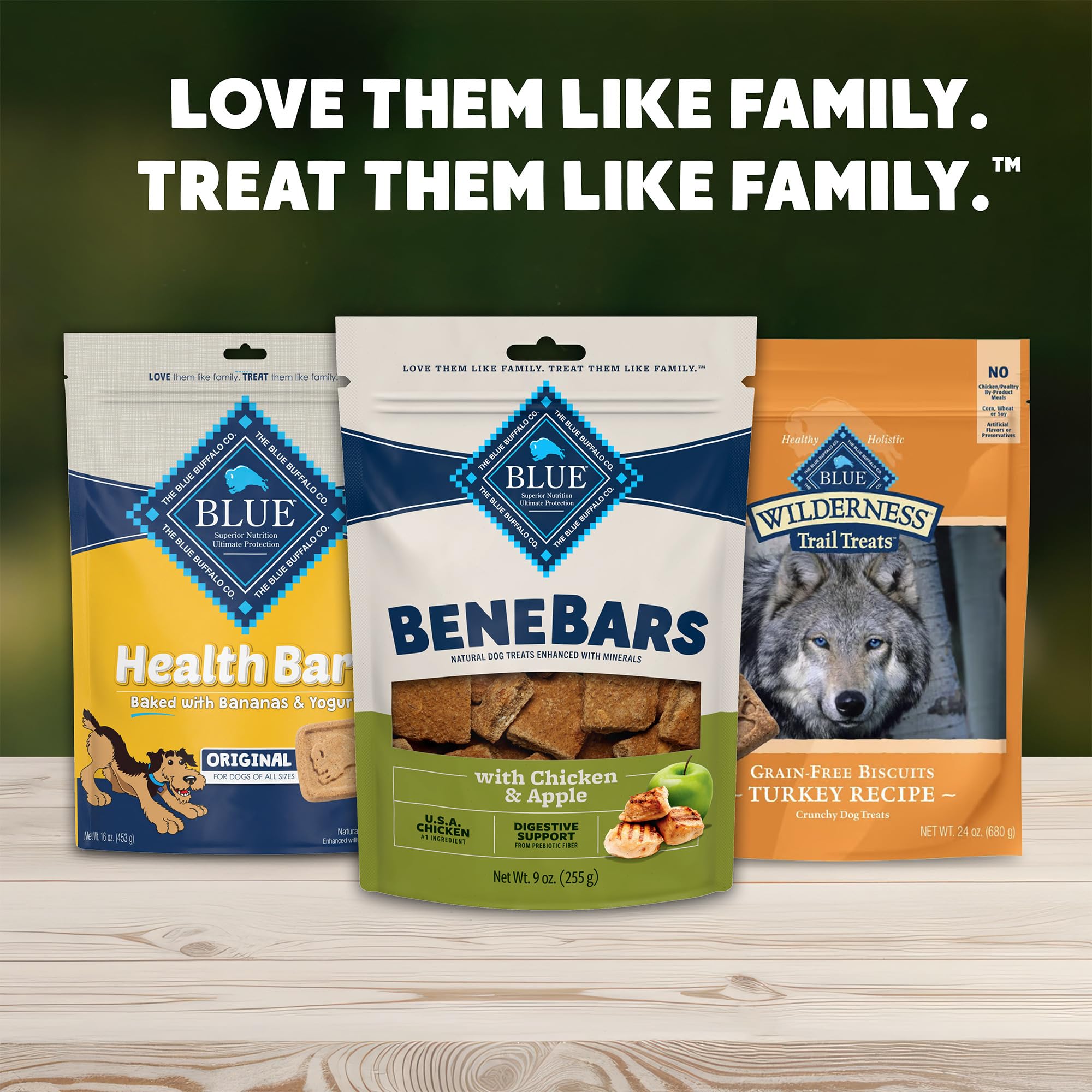 Blue Buffalo BeneBars uso diario para perros de todas las razas
