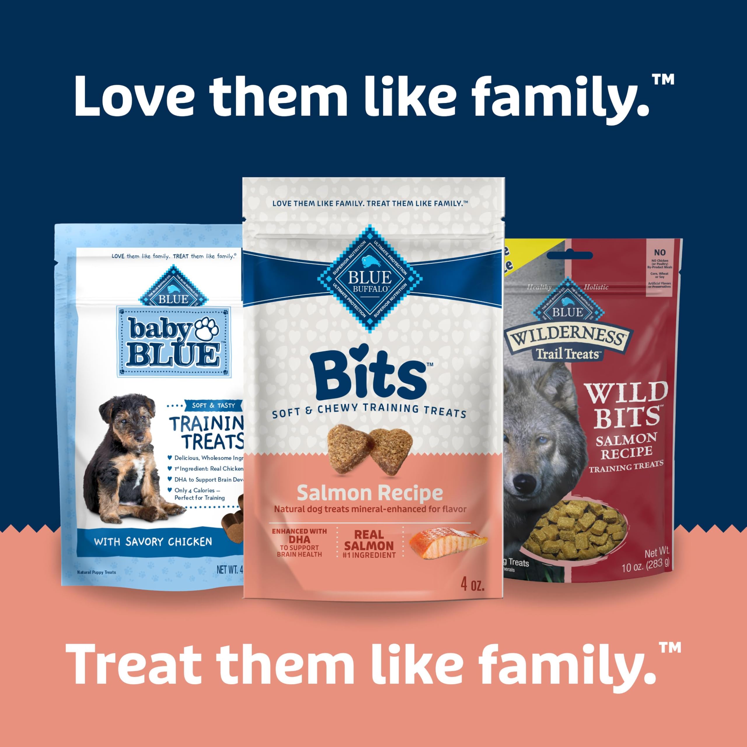 Blue Buffalo Bits ingredientes naturales sin pollo ni subproductos