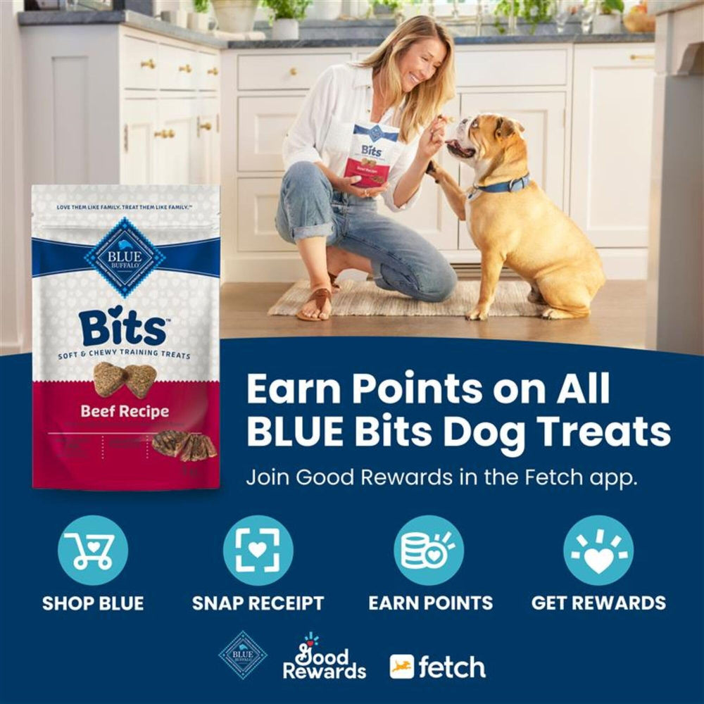 Blue Buffalo Bits, ingredientes reales de ternera para sabor natural