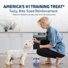 Ingrédients naturels BLUE Bits sans sous-produits pour récompense simple et saine.