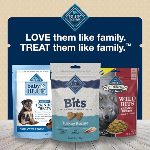 Blue Buffalo Blue Bits Paquetes de 6 Unidades para sesiones de entrenamiento diarias.