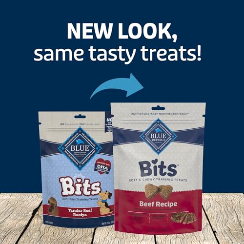 Blue Buffalo Bits parfait pour exercices de dressage répétés.