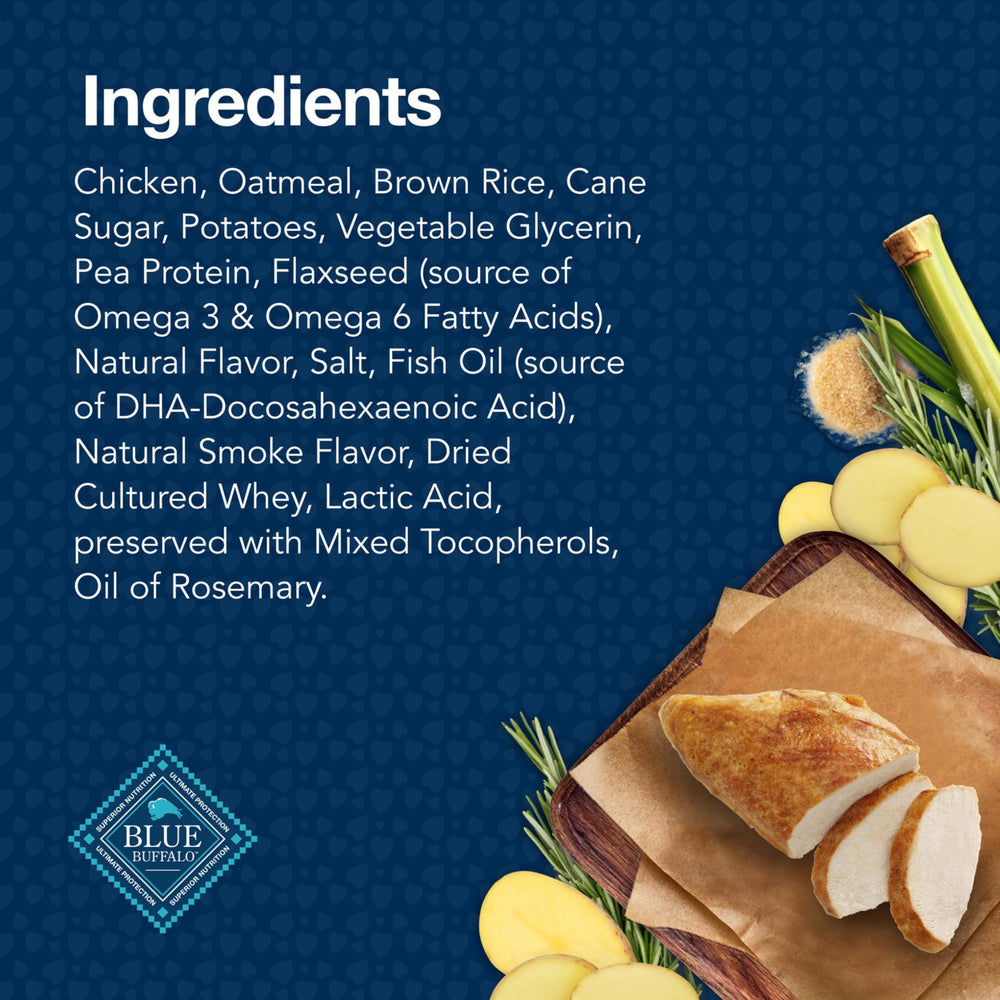 Blue Buffalo Bits: sin maíz, trigo ni soja para dietas sensibles