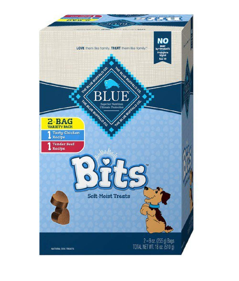 Blue Buffalo Blue Bits premios suaves para entrenamiento de perros, sabor agradable